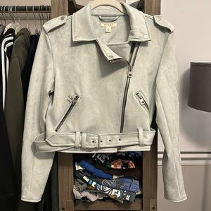 Francesca’s Suede Jacket